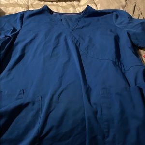 Healing hands purple label scrub top